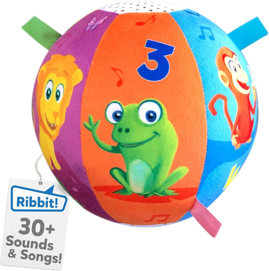 Move2Play, Hilariously Interactive Baby Ball with Music & Sound Effects | First Birthday Gift | Toddler Toy for Boys & Girls | Age 6, 9, 12, 18