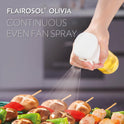 FLAIROSOL OLIVIA. The Original Advanced Oil Sprayer for Cooking, Salads, BBQs and More, Continuous Spray with Portion Control, Trusted by Chefs
