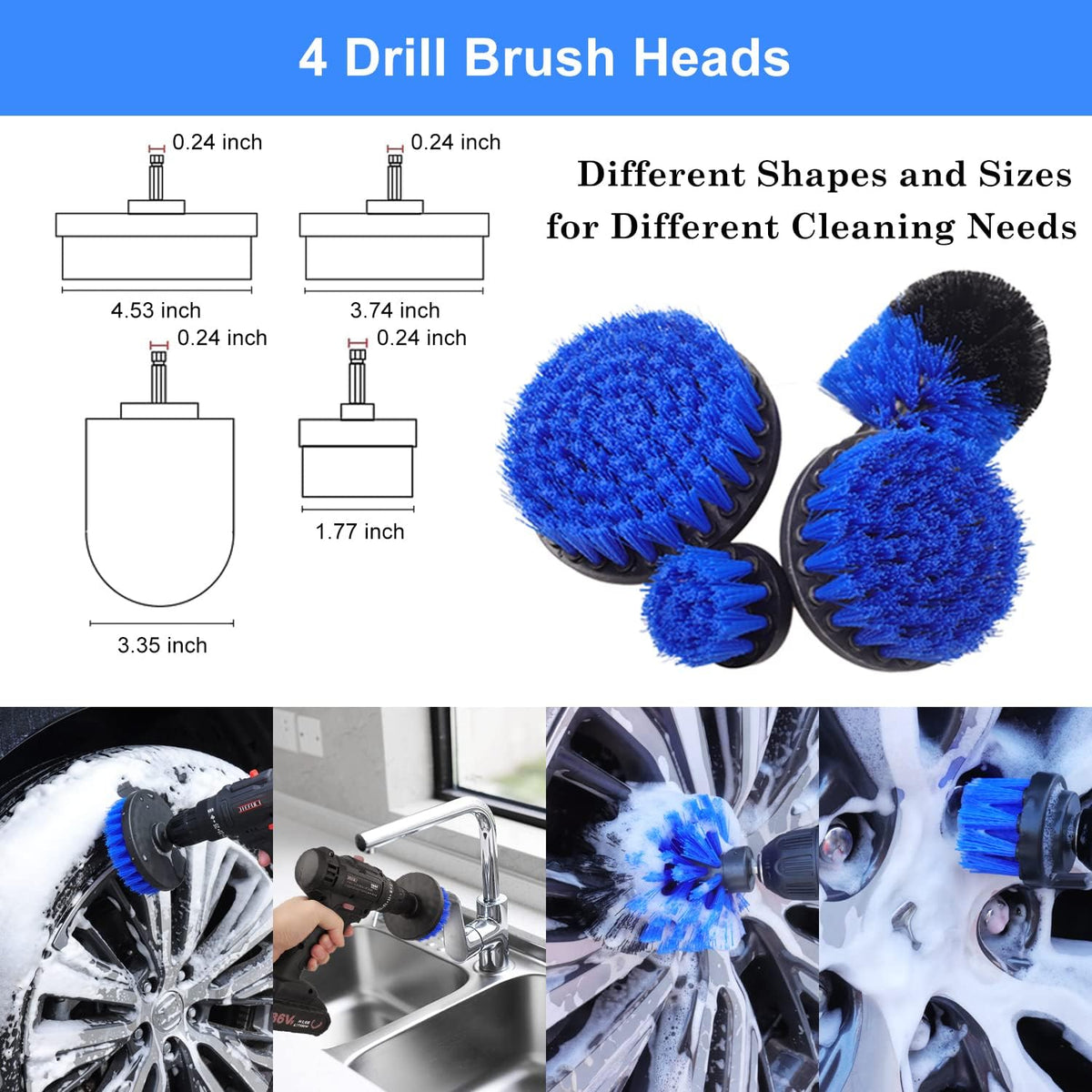 26Pcs Car Detailing Brush Set, Car Detailing Kit, Car Detailing Brushes, Car Cleaning Kit, Car Windshield Cleaning Tool, Professional Car Care kit
