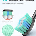 COSLUS Sonic Electric Toothbrush for Adults: 47000 VPM for Deep Cleaning & Whitening with Travel Case - 5 Modes for Sensitive Teeth & Braces