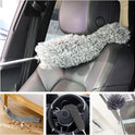 Microfiber Feather Duster 5-in-1 Kit, Dusters for Cleaning, Duster with Extension Pole 100 Inches, Cobweb Duster, Microfiber Dusters for High