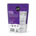 Elan Organic Pitted Prunes, 7.9 oz, Natural Dried Fruit, No Sugar Added, Sulphite-free, Non-GMO, Vegan, Gluten-Free, Kosher, Healthy Snack, Dried