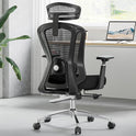 Farini Office Chair Ergonomic Desk Chair, High Back Computer Chair with Wheels, Home Sutdy Chair for Heavy People, Office Chair Adjustable Seat