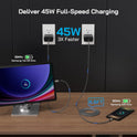45W Super Fast Charger Type C, [2 Pack] 45 Watt USB-C Charger PD/PPS Wall Charging Block for Samsung Galaxy S25 Ultra/S25+/S25/S24/S23 Ultra/S23+/S22