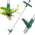 Walensee Weed Puller, Stand Up Weeder Hand Tool, Long Handle Garden Weeding Tool with 3 Claws, Hand Weed Hound Weed Puller for Dandelion, Standup