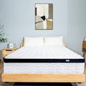 Queen Mattress 12 Inch | Hybrid Mattresses Queen Size in a Box | Medium Firm Memory Foam and Individual Pocket Springs | Fiberglass Free Bed Mattres