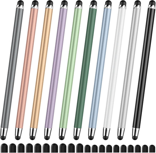 10 PCS Stylus,Stylus Pen for Touchscreen,Stylus 2-in-1 High Sensitivity & Precision Suitable for Touch Screens of iPhone/ipad/Android Tablets(10