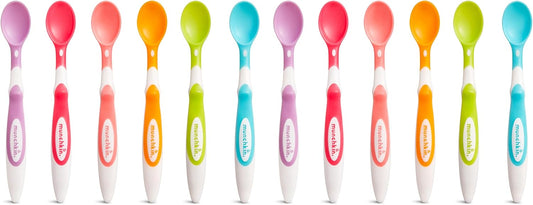 Munchkin Soft Tip™ Baby Spoons, BPA Free, 12 Pack