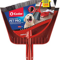 O-Cedar Pet Pro Broom with Step-On Dustpan | Remove 99% with One Sweep | DustPan Removes 3 Times More Pet Hair | Quiet Cleaning Tool for Cat and Dog