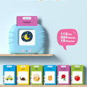 Talking Flash Cards for Toddlers 1 2 3 4 Year Olds, Montessori Language Learning with 224 Words, Pocket Speech Therapy and Autism Playthings