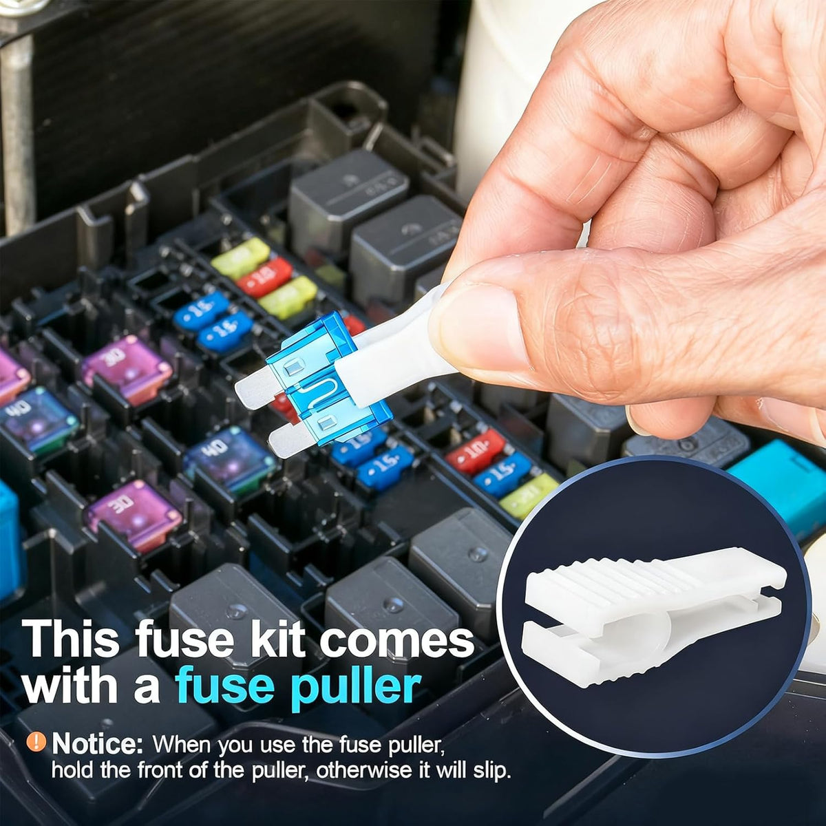 JOREST 300Pcs Car Fuse Assortment Kit, 160 Mini Blade Fuses Automotive + 90 Standard Auto Fuses + 50 Micro + Puller – Replacement for RV Camper Boat