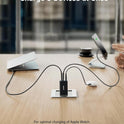 Anker USB C Charger(Nano II 65W), PPS 3-Port Fast Compact Foldable Wall Charger for MacBook Pro/Air, iPad Pro, Galaxy S20, Dell XPS 13, Note 20/10