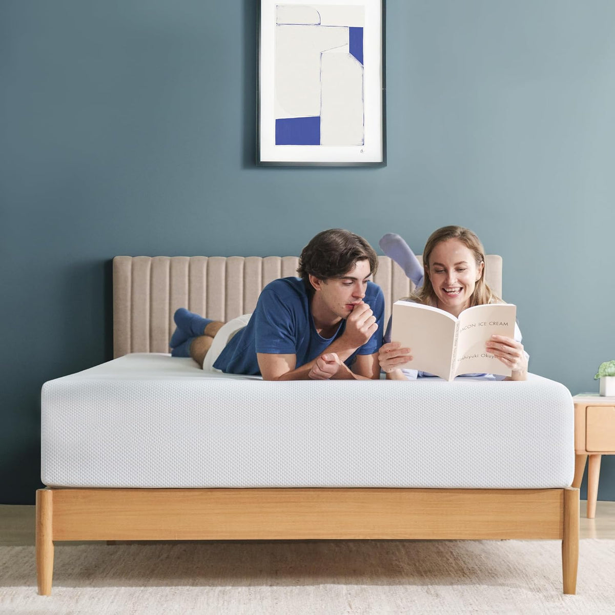 ZINUS 10 Inch Green Tea Cooling Memory Foam Mattress [New Version], Queen, Fiberglass Free, Medium Firmness, Cooling Gel Foam, Certified Safe Foams
