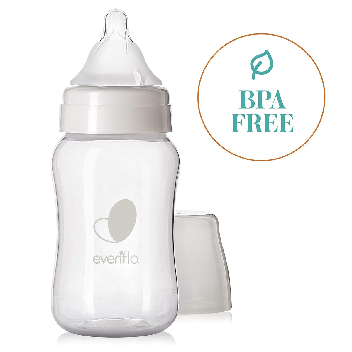 Evenflo Feeding Premium Proflo Venting Balance Plus Wide Neck Baby, Newborn and Infant Bottles - Helps Reduce Colic - 9 Ounce (Pack of 6)