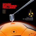 Light Up Soccer Ball - Glow in The Dark - NO 5 - Sports Gear Gifts for Boys & Girls 8-15+ Year Old - Kids, Teens Gift Birthday Ideas - Cool Boy Toys