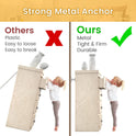Furniture Anchors (10 Pack) for Baby Proofing, Furniture Straps Anti Tip Furniture Anchor Securing 400 lbs/Keep Baby Pet Safety from Falling