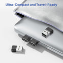 Elebase USB to USB C Adapter for iPhone 17 4Pack,USBC Female to A Male Car Charger Adapter,Type C Converter Apple 16 Pro Max 15 14 Plus,iWatch Watch