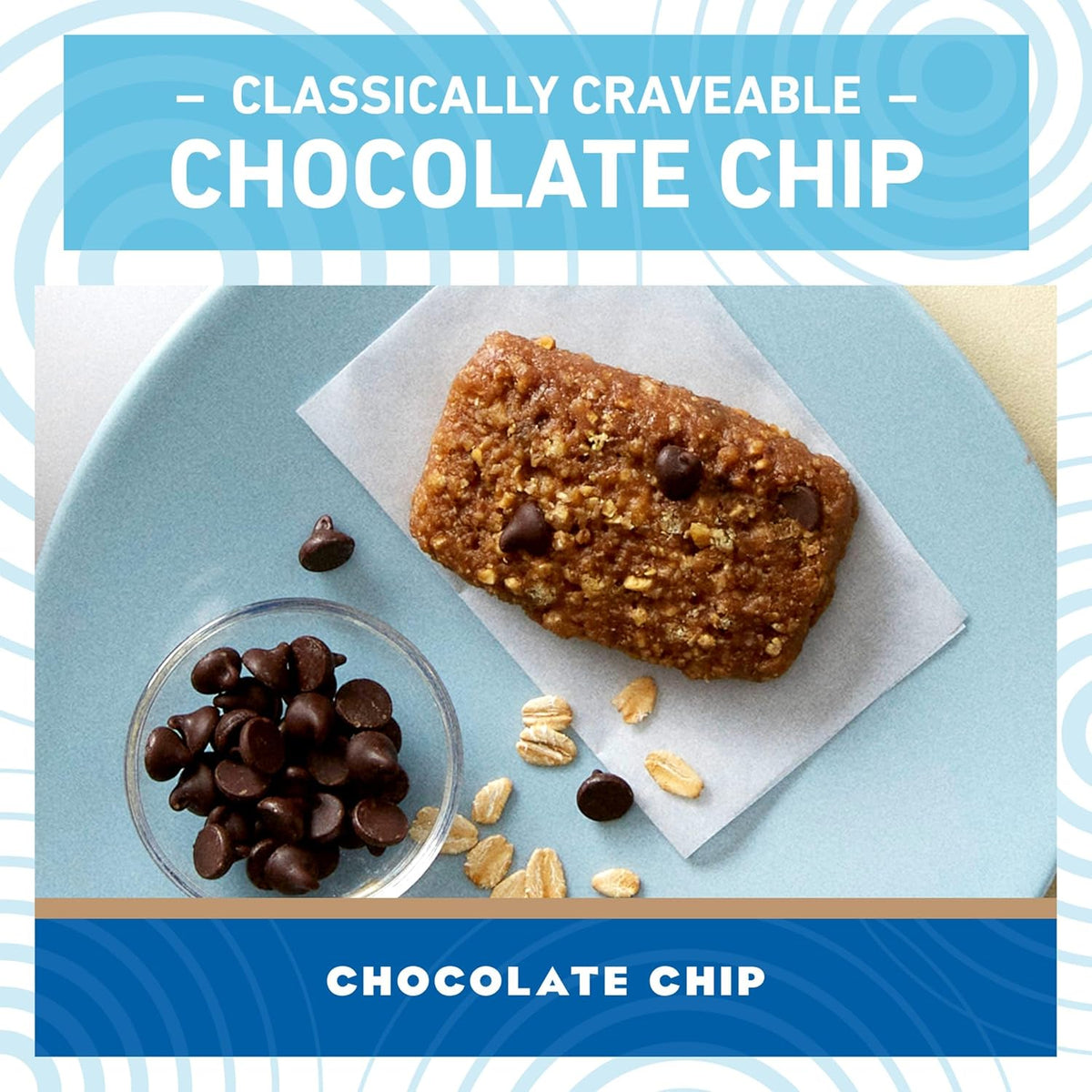 CLIF BAR Minis - Chocolate Chip - Made with Organic Oats - 4g Protein - Non-GMO - Plant Based - Snack-Size Energy Bars - 0.99 oz. (20 Pack)