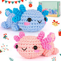 Crochetta Crochet Kit for Beginners, Crochet Starter Kit w Step-by-Step Video Tutorials, Easy Beginner Crochet Kit for Adults & Kids, Women & Men