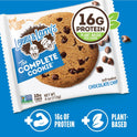 Lenny & Larry's Complete Protein Cookie, [Chocolate Chip], Chewy Soft Baked, 16g Plant Protein, Vegan, Non-GMO, High Fiber, 4 Ounce Cookie