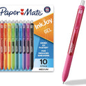 Paper Mate InkJoy Gel Pens Medium Point Assorted 10 Count
