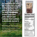Old Trapper Double Eagle Beef Jerky, Old-Fashioned Flavor, 21 Ounce Package, Delicious Jerky Snacks, 10 Grams of Protein and 80 Calories per Serving