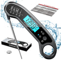 Meat Thermometer Digital, Instant Read Meat ThermometerI for Grill and Cooking, Waterproof Food Thermometer for Kitchen and Outside, BBQ, Turkey