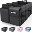 HOTOR Trunk Organizer - Car Organizer, Foldable Trunk organizer for SUVs & Sedans, Sturdy Car Organization for Car Accessories, Tools, Sundries