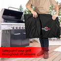 Heavy Duty BBQ Grill Cover for Outdoor Grill, 58 Inch – Waterproof, Weather Resistant, UV & Fade Resistant with Adjustable Straps – Gas Grill Cover
