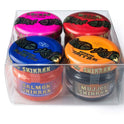 Eurocaviar - Shikran - Sampler pack: 4 x 0.88 oz Mullet Roe Black Caviar Pearls + Mullet Roe Red Caviar Pearls + Smoked Salmon Caviar Pearls
