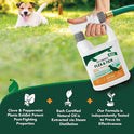 Vet's Best Natural Flea and Tick Yard and Dog Kennel Spray, Plant Safe Tick Spray for Yard with Ready-to-Use Hose Attachment, Mosquito Repellent