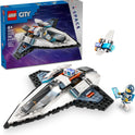 LEGO City Interstellar Spaceship Toy for Kids, Creative Play Space Toy, Building Set with Spacecraft Model, Drone, and Astronaut Figure, Building Toy