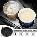 SINGARO Car Cup Holder Coaster, Silicone Cup Holder Insert, Universal Non-Slip Cup Holders, Car Accessories Interior for Women and Man Interior Sets