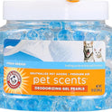Arm & Hammer for Pets Air Care Pet Scents Deodorizing Gel Beads in Fresh Breeze | 12 oz Pet Odor Neutralizing Gel Beads with Baking Soda | Air