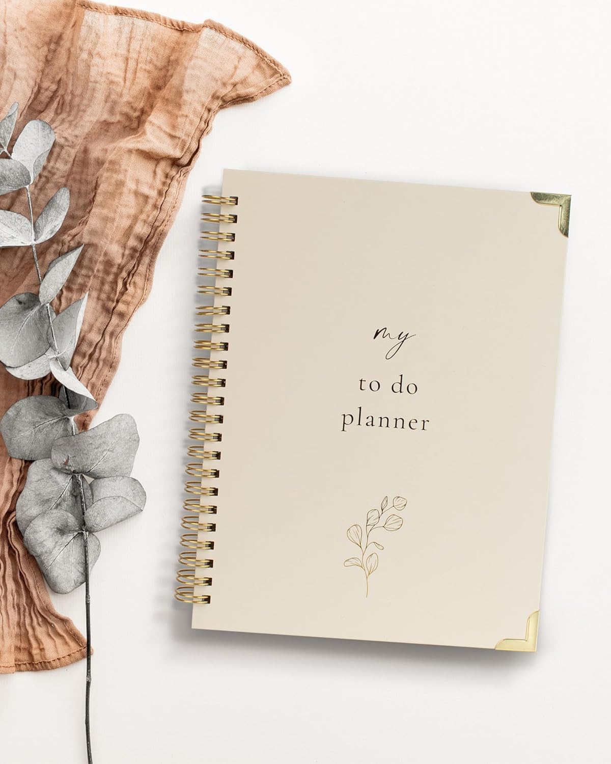 Beautiful To Do List Notebook - Aesthetic Daily Planner to Easily Organize Your Tasks And Boost Productivity - Stylish Undated ADHD Planner Gift and