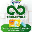 Swiffer Dusters Refill for Cleaning, Made by SWIFFER, Feather & Microfiber Duster Disposable Alternative, for Dusting Furniture, Blinds, Ceiling