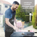 Kaluns Grilling Accessories, Gifts for Men Christmas Grilling Gifts for Dad, Heavy Duty Stainless Steel BBQ Grill Tools Set for Outdoor Grill