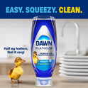 Dawn Platinum EZ-Squeeze Dish Soap, Dishwashing Liquid, Fresh Rain, 2x18oz Bundle