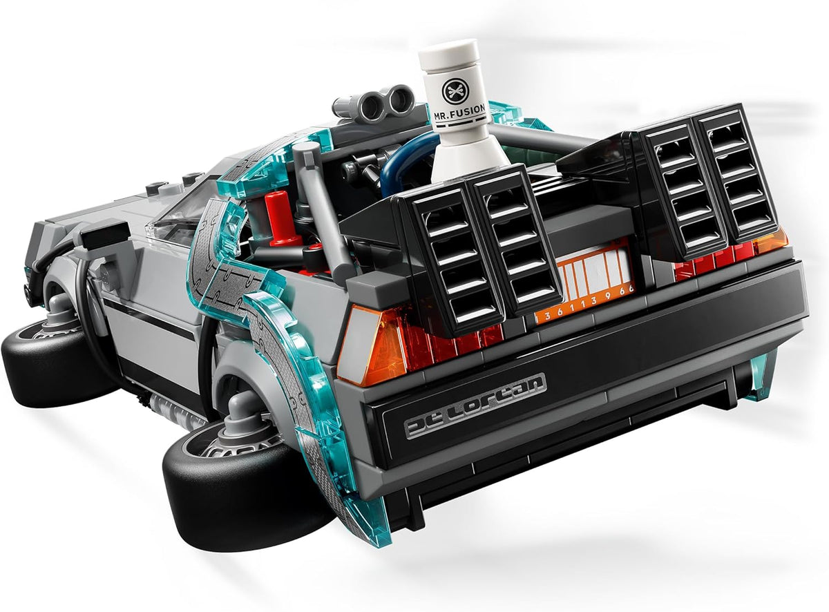 LEGO Speed Champions Time Machine from Back to The Future Building Toy for Kids - Pretend Play & Display Car Toy W/2 Build Modes for Boys & Girls