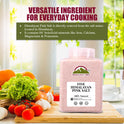Himalayan Chef Pink Himalayan Salt Fine Grain, 5 lbs Plastic Jar - Pure, Natural, Kosher, Non-GMO, Mineral-Rich, for Cooking, Seasoning, Baking