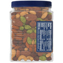 PLANTERS Unsalted Premium Nuts 34.5 oz Resealable Container- Contains Roasted California Pistachios, Cashews, Almonds, Hazelnuts & Pecans - No