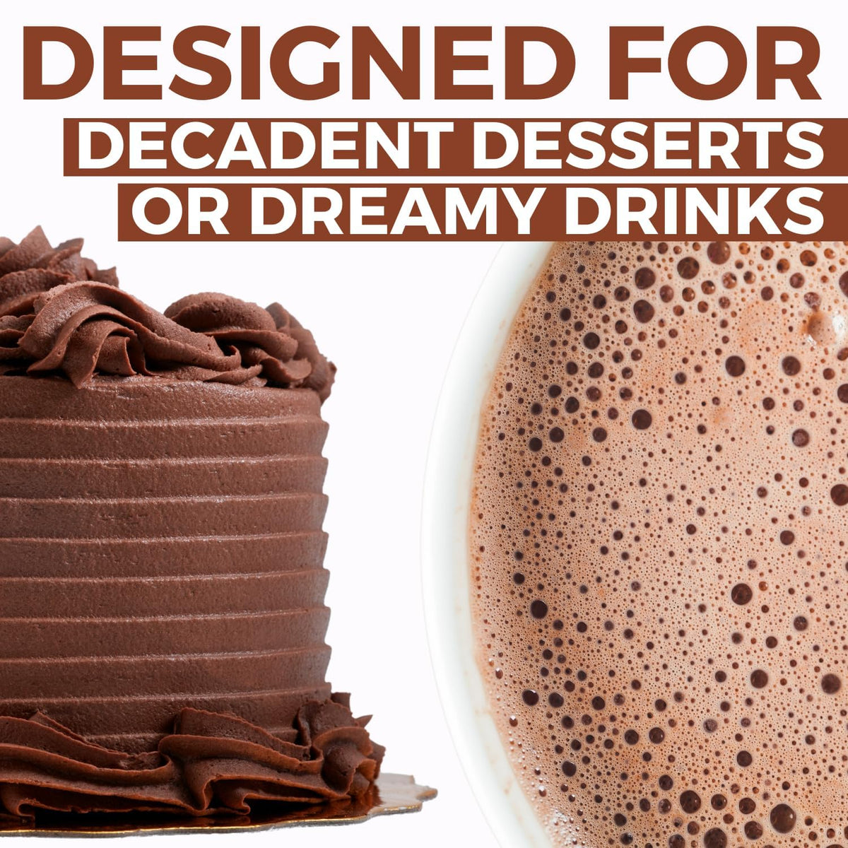 Cocoa Powder (8 oz) Dutch Processed Cocoa Powder, Unsweetened, Extra Rich Cocoa Flavor, 22-24% Fat, Premium Culinary Grade, Non-GMO Sourced, Fair
