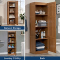 Sauder Miscellaneous Storage Cabinet/ Pantry cabinets, Highland Oak finish