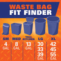 Hefty Ultra Strong 30 Gallon Trash Bags, Large Trash Bags 30 Gallon Size, Multipurpose, Break Resistant Drawstring Closure, Resists Leaks, Punctures