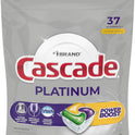 Cascade Platinum Power Boost Dishwasher Pods, Dishwasher Detergent, Dishwasher Soap, Dish Tabs, Dishwashing Tablets, Dish Detergent, Lemon