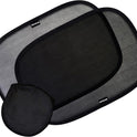 Enovoe Car Window Shades for Baby (4 Pack) - 21"x14" - Sun Shade Blocker, Cling - Glare Shield and UV Rays Protection for Your Child - Side Windows