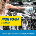 Rain-X 620191 Foaming Car Wash - 100 fl oz. High-Foaming, Concentrated Formula for Greater Cleaning Action, Safely Lifting Dirt, Grime and Residues