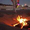 Foxtail LED - Outdoor Throw and Catch Light Up Game - Foam Ball & Tail Glow at Night - Play in The Dark - Fun Gift Idea for Kids & Adults, Boys