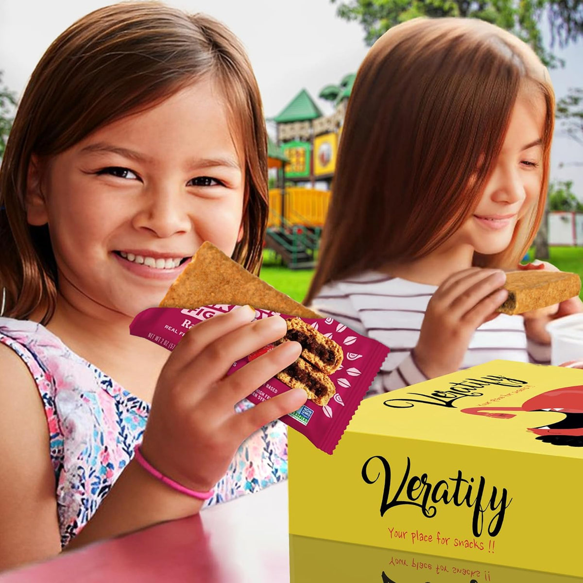 Veratify - Healthy Mixed Snack Box & Snacks Gift Variety Basket - Perfect for Men, Women, Adults, Office, School, College, Work - Variety Assortment