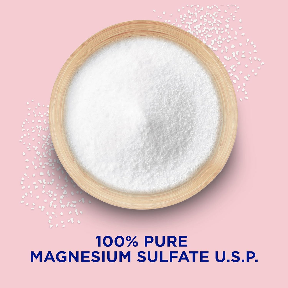 Dr Teal's Pure Epsom Salt Bulk Magnesium Sulfate USP, Fragrance Free, 19 lbs